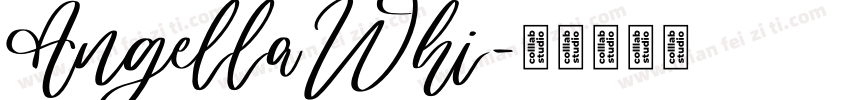 Angella Whi字体转换